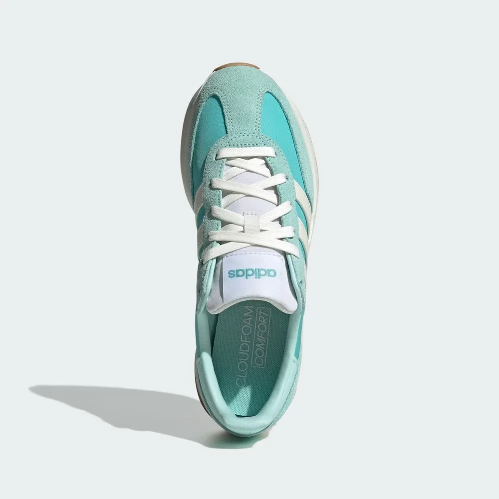 Adidas Sportswear Run 70s 2.0 Sneakers JQ7924 Women's Size 8 Aqua Off White